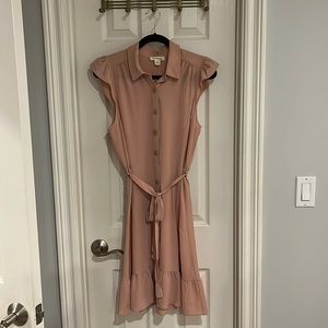 Monteau pink dress
